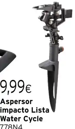 Cadena88 Aspersor impacto Lista Water Cycle oferta