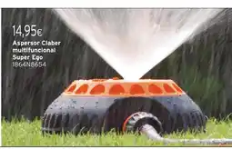 Cadena88 Aspersor Claber multifuncional Super Ego oferta