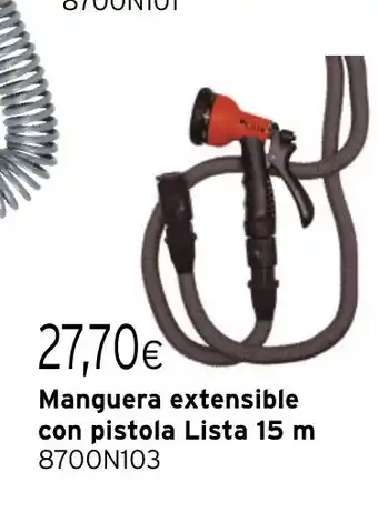 Cadena88 Manguera extensible con pistola Lista 15 m oferta