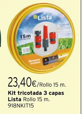 Cadena88 Kit tricotada 3 capas Lista oferta