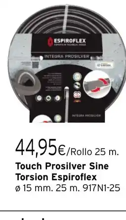 Cadena88 ESPIROFLEX Touch Prosilver Sine Torsion oferta