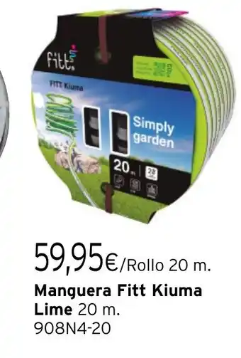 Cadena88 Manguera Fitt Kiuma Lime oferta