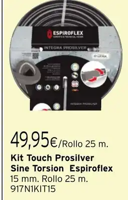 Cadena88 ESPIROFLEX Kit Touch Prosilver Sine Torsion oferta