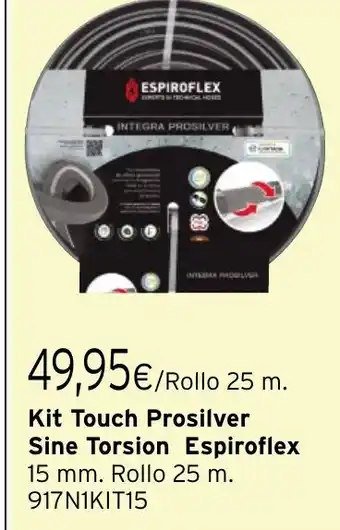 Cadena88 ESPIROFLEX Kit Touch Prosilver Sine Torsion oferta