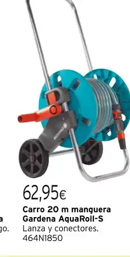 Cadena88 Carro 20 m manguera Gardena AquaRoll-S oferta