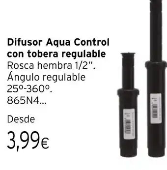 Cadena88 Difusor Aqua Control con tobera regulable oferta