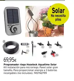 Cadena88 Programador riego Hozelock Aquatime Solar oferta