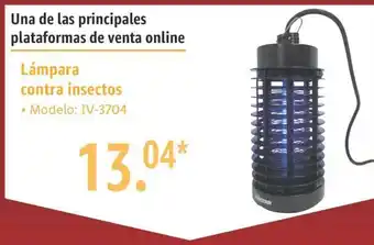 Lidl Lámpara contra insectos oferta