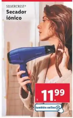 Lidl Silvercrest Secador iónico oferta