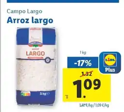 Lidl Arroz largo oferta