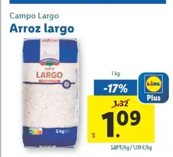 Lidl Arroz largo oferta