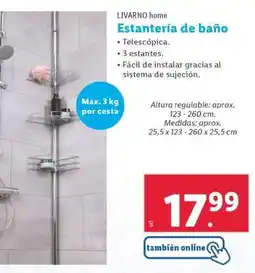 Lidl Estantería de baño oferta