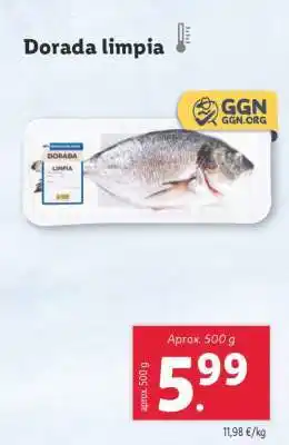 Lidl Dorada limpia oferta