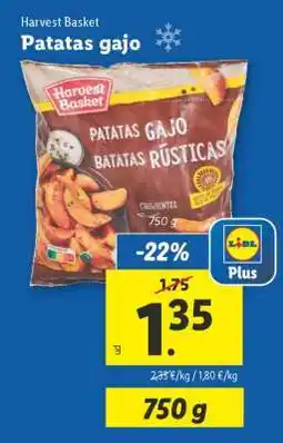 Lidl Harvest Basket Patatas gajo oferta