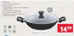 Lidl Cazuela de aluminio oferta