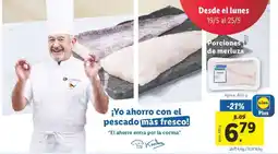 Lidl Porciones de merluza oferta