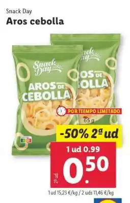 Lidl Aros cebolla oferta