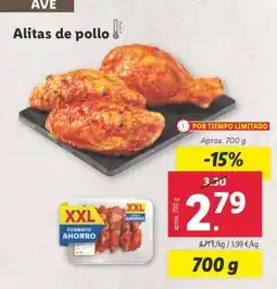 Lidl alitas de pollo oferta