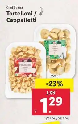 Lidl Tortelloni / Cappelletti oferta