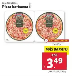 Lidl Pizza barbacoa oferta