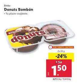 Lidl DONUTS Bombón oferta