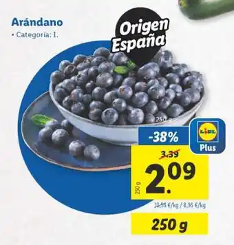 Lidl Arándano oferta