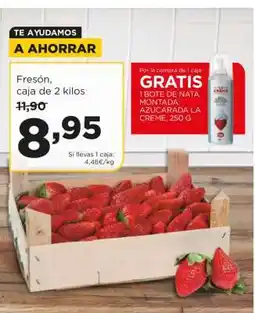 Alimerka Fresón, caja de 2 kilos oferta