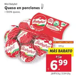 Lidl Mini BABYBEL oferta