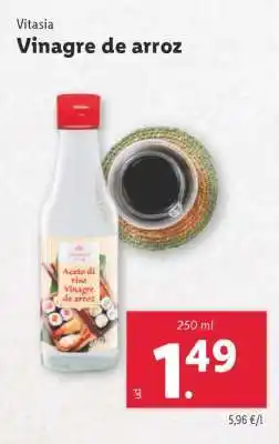 Lidl Vinagre de arroz oferta