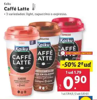 Lidl Caffè Latte oferta