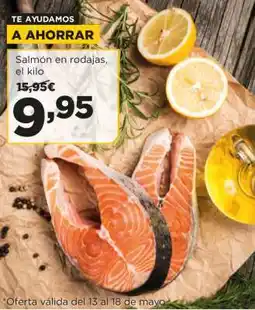 Alimerka Salmón en rodajas, el kilo oferta