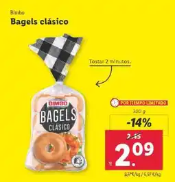 Lidl Bagels clásico oferta