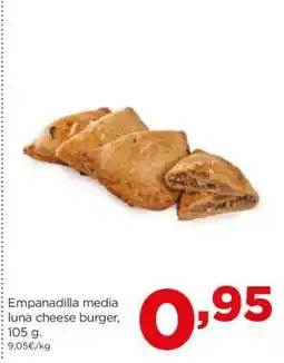 Alimerka Empanadilla media luna cheese burger oferta