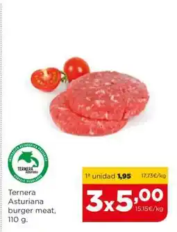 Alimerka Ternera Asturiana burger meat, 110 g oferta