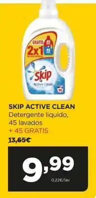 Alimerka SKIP ACTIVE CLEAN oferta