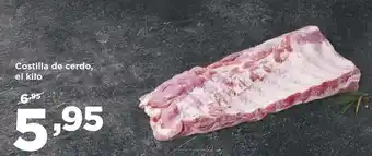 Alimerka Costilla de cerdo, el kilo oferta