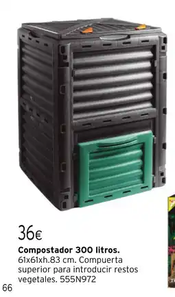 Cadena88 Compostador 300 litros oferta