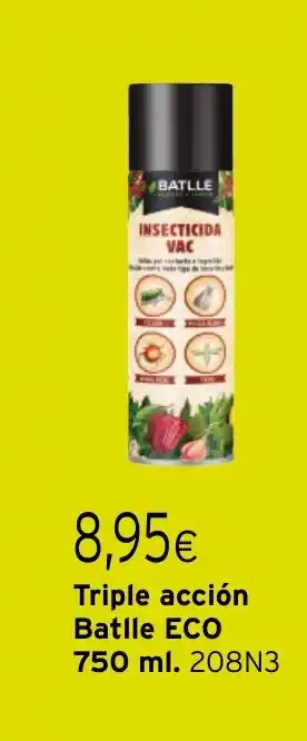 Cadena88 Triple acción Batlle oferta