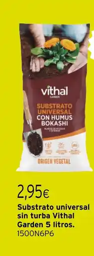 Cadena88 Substrato universal sin turba Vithal Garden oferta