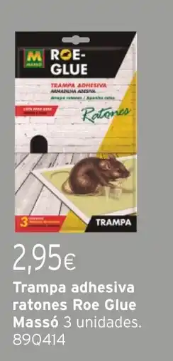 Cadena88 Trampa adhesiva ratones Roe Glue Massó oferta