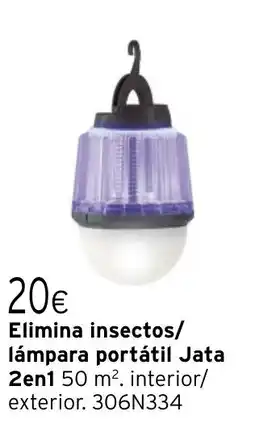 Cadena88 lámpara portátil Jata 2en1 oferta