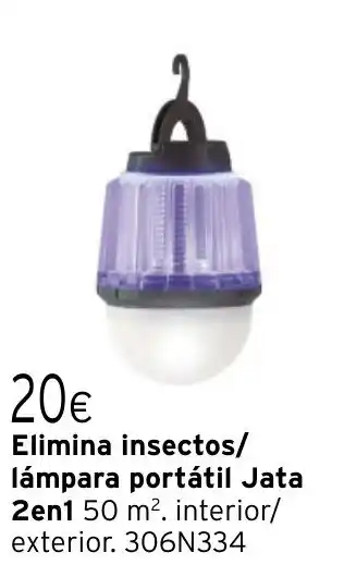 Cadena88 lámpara portátil Jata 2en1 oferta