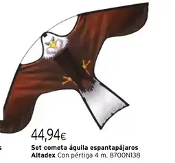 Cadena88 Set cometa águila espantapájaros Altadex oferta