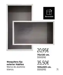 Cadena88 Mosquitera fija exterior Habitex oferta