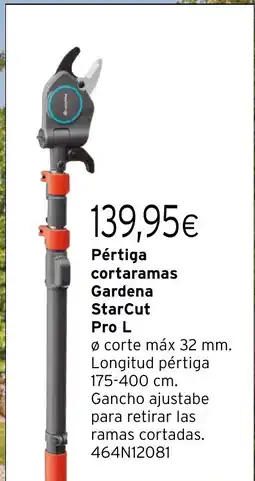 Cadena88 Pértiga cortaramas Gardena StarCut oferta