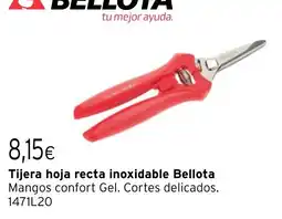 Cadena88 BELLOTA Tijera hoja recta inoxidable oferta