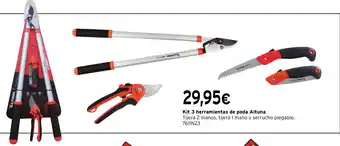 Cadena88 ALTUNA Kit 3 herramientas de poda oferta