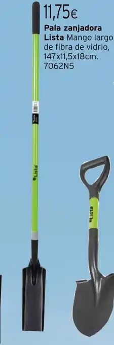 Cadena88 LISTA Pala zanjadora oferta