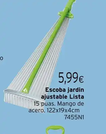 Cadena88 LISTA Escoba jardin ajustable oferta