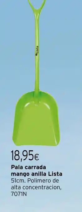 Cadena88 LISTA Pala carrada mango anilla oferta